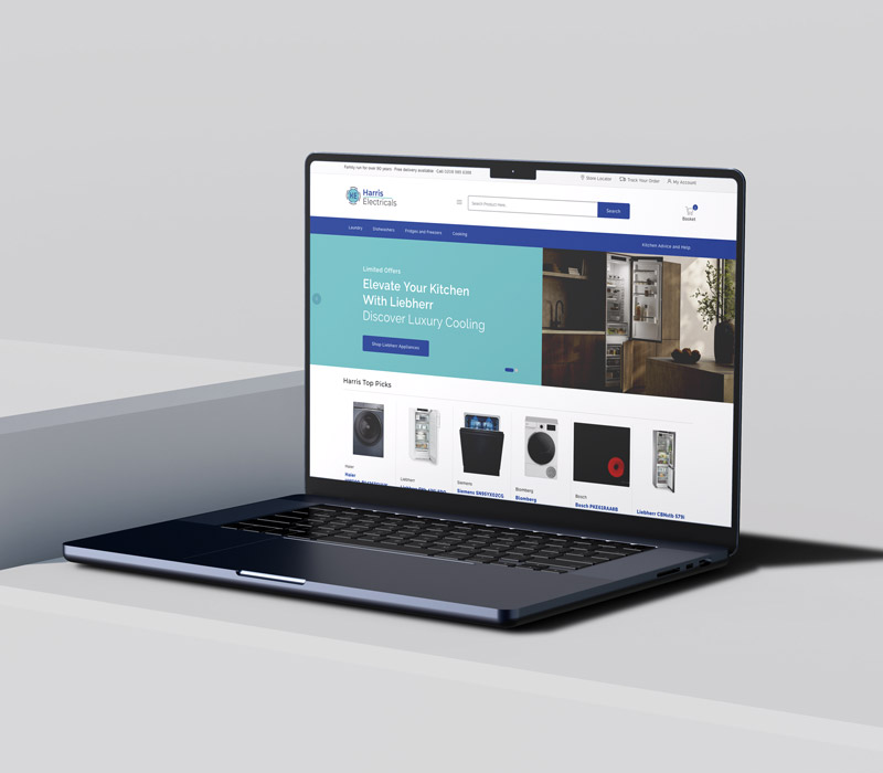 Harris Electrical website